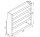 Regalsystem Cargo 148x140x25cm (BxHxT)