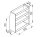 Regalsystem Cargo 100x110x25cm (BxHxT)