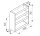 Regalsystem Cargo 100x110x32cm (BxHxT)