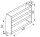 Regalsystem Cargo 148x110x32cm (BxHxT)