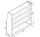 Regalsystem Cargo 148x140x38cm (BxHxT)