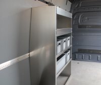Regalsystem Kombi 130x167x42cm (BxHxT)
