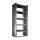 Regalsystem Box 70x160x42 (BxHxT)