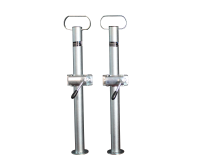 2x Anhänger Abstellstütze bis 1000kg 70cm +...